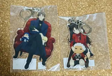 Fate 코토미네 키레이 토오사카 린 아크릴 키링 세트
