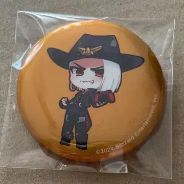 오버워치 red 도쿄 타워 메탈릭 캔뱃지 아쉬