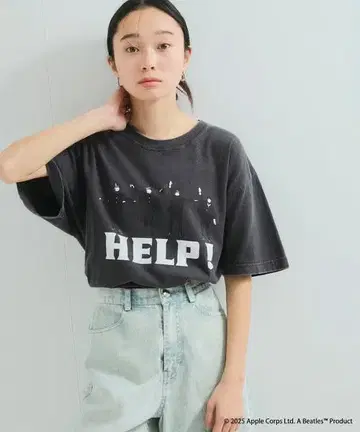 새상품급 GOOD ROCK SPEED 비틀즈 HELP! T셔츠