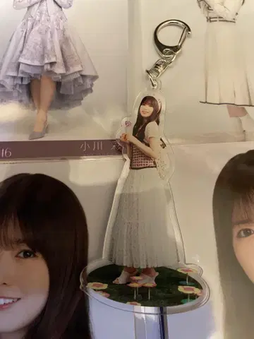 노기자카46 한여름 전국 투어 2025 카페 아크릴 키링 오가와 아야