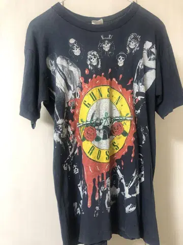 빈티지 GUNS N' ROSES 티셔츠 M 사이즈