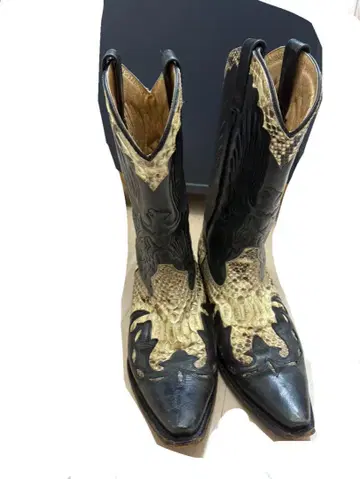 ADAMS BOOTS 웨스턴 부츠 천연 가죽 26.5cm