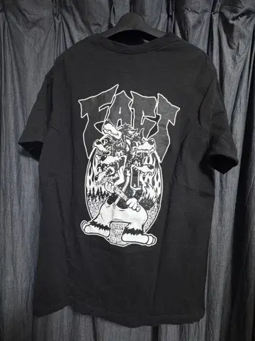 새상품급 FACT KERBEROS Tee Black M