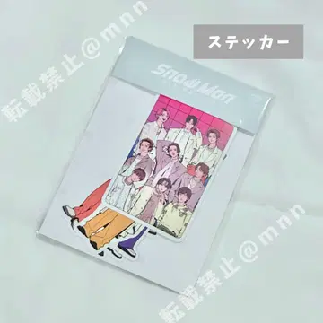 [9/3 발송] SnowMan 1st Popup 스티커 팩