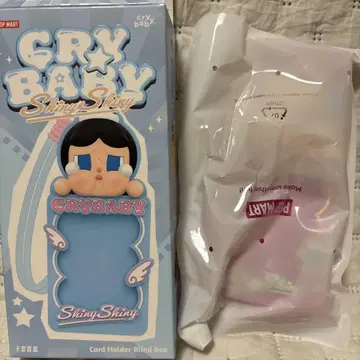 POPMART crybaby shiny singer 카드 홀더