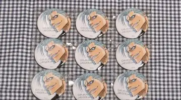 BLEACH 그림죠 원화전 캔뱃지 9점