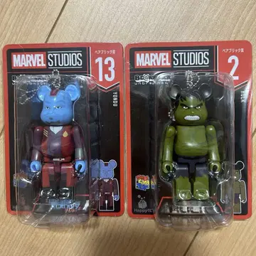 MARVEL STUDIOS 베어브릭 2개 세트