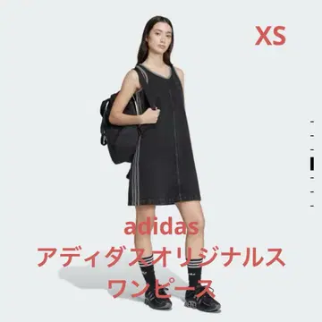 adidas 아디다스 데님 쓰리 스트라이프 탱크 원피스