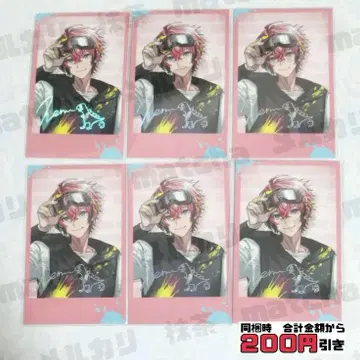 [ F661 ] 아카기 웬 폴라로이드풍 카드 1주년 묶음 판매 금박