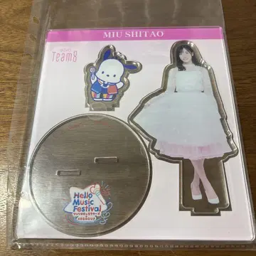 akb48 x 산리오 콜라보 아크릴 스탠드 시타오 미우