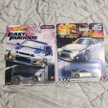 핫휠 R33 GTR 2대 세트 nismo 와일드 스피드