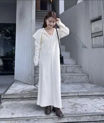 BIG 카라 니트 원피스