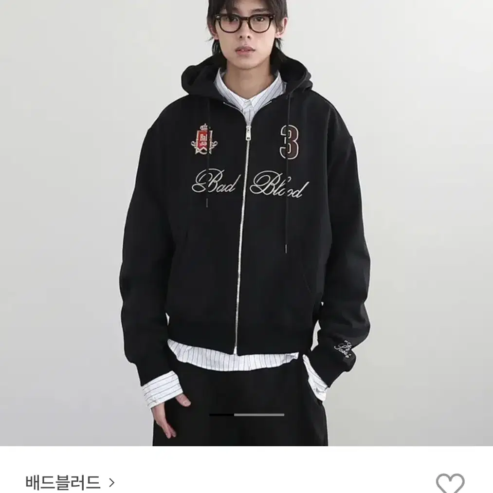 Badblood Mystic Capsule ロゴ ジップアップパーカー ☆BADBLOOD