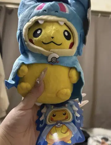 피카츄 갸라도스 놀이 피카츄 봉제 인형