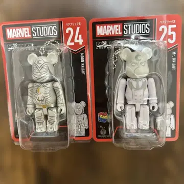 해피 복권 베어브릭 Moon Knight & M. Knight