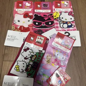 헬로키티 삭스 23-25cm 5세트