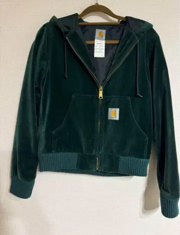 Carhartt 후드 부착 자켓 S 사이즈 다크 그린