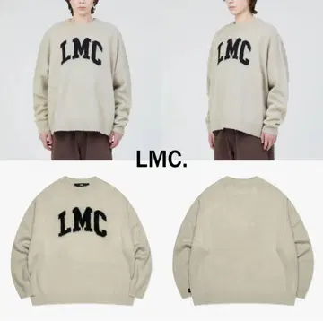LMC ARCH KNIT SWEATER cream