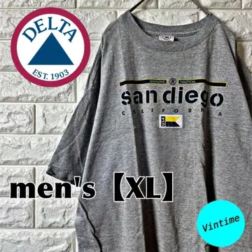 AM73 [DELTA] 프린트 셔츠 [남성용 XL] 그레이