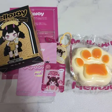 mellojoy 스퀴즈 힐링 고양이 손톱 치즈 손톱