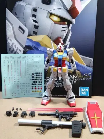 RG 1/144 RX-78-2 건담 Ver. 2.0