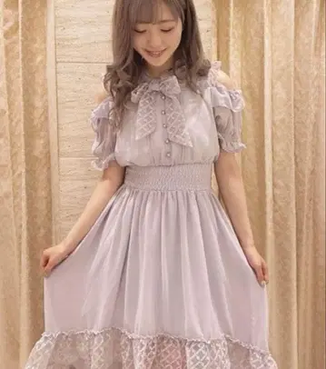 LIZLISA 플뢰르 피쉬테일 원피스 라벤더