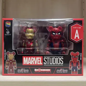 해피 복권 MARVEL 베어브릭 페어 박스상 A상