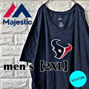 AM65 [Majestic] 프린트T셔츠 [남성용 2XL] 모쿠 블루