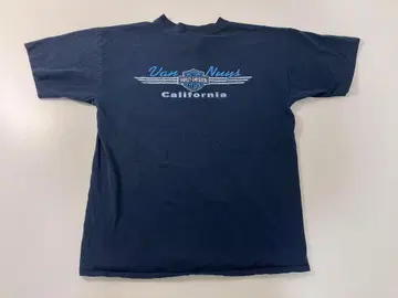90s USA Harley-Davidson 헨리넥T XL 네이비