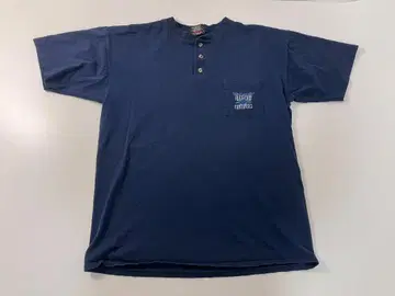 90s USA Harley-Davidson 헨리넥T XL 네이비