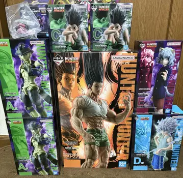 HUNTER x HUNTER 제일복권 세트 준완성 라스트 원상 포함