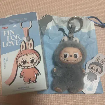 POPMART 러브브 PIN FOR LOVE 봉제 인형 펜던트 W