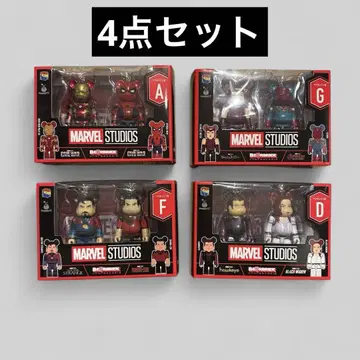 MARVEL 베어브릭 BE@RBRICK 해피 복권 A D F G