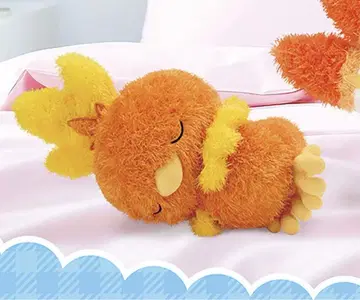 포켓몬스터 모후굿토 쿠츠로기 타임 봉제 인형 아차모