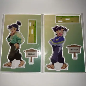 닌타마 란타로 아크릴 스탠드 시오에 분지로 식만류삼랑 세트