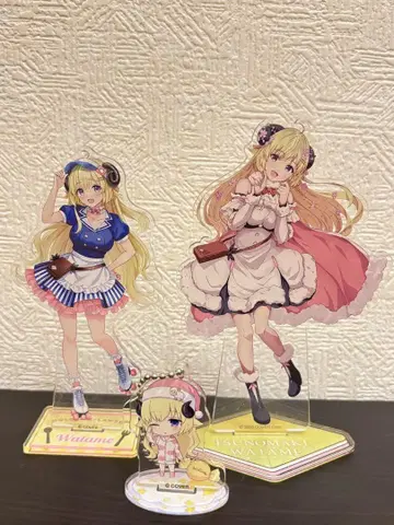 츠노마키 와타메 아크릴 스탠드 3체 세트