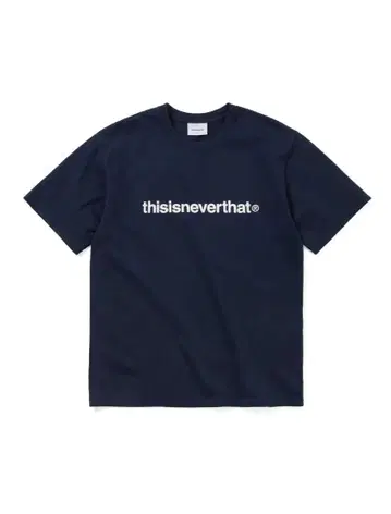 thisisneverthat 네이비 로고 티셔츠