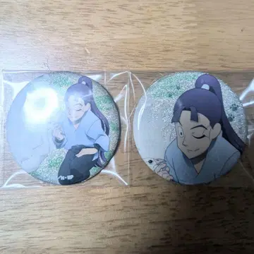 닌타마 란타로 도부 동물 공원 글리터 캔뱃지 타치바나 센조