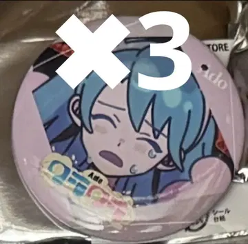 Ado 5th pop up 캔뱃지 03 쿠라쿠라 3개