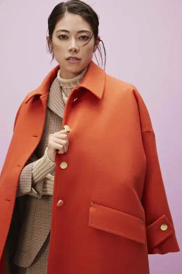 새상품급 매킨토시 함비 오렌지