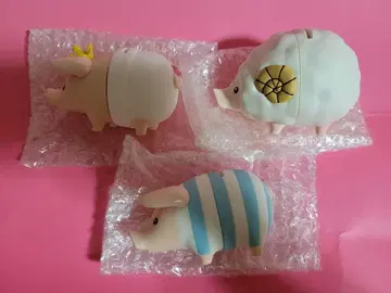 제일복권 몬스터 헌터 BEST 푸기 소프트 비닐 저금통 3종