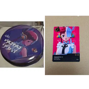 Ado 5th pop up 캔뱃지 트레이딩 카드 08 우타카타라라바이