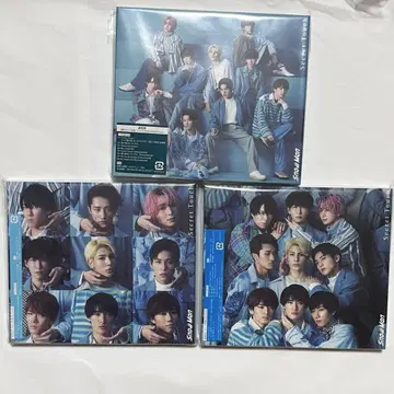 SnowMan Secret Touch CD 보통 초회 A B 스티커