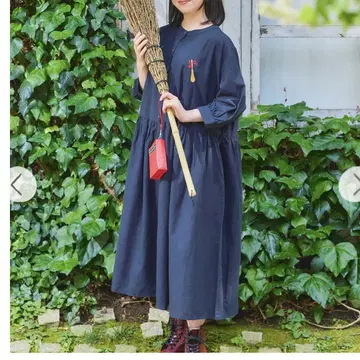 지브리 마녀 배달부 키키 2way 셔츠 원피스 마녀의 필수품