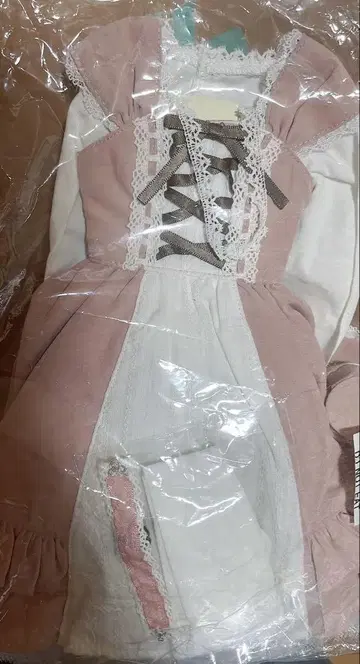 천사의 옷 보크스 DD 체리쉬 로즈 드레스 미사용