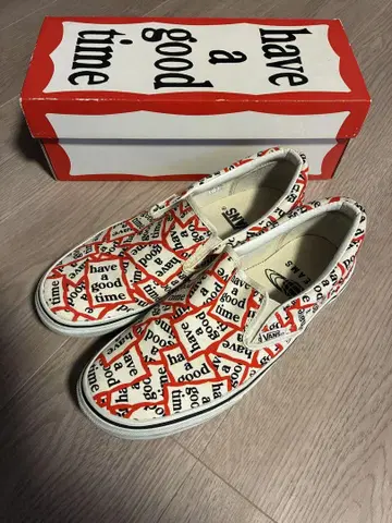 VANS x have a good time x BEAMS 슬립온
