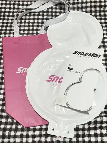 SnowMan 팝업 입장 혜택 한국 한정판