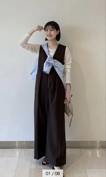 루니 LOUNIE 시어 티셔츠 2025 새상품급