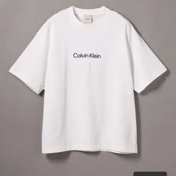 캘빈클라인 스탠다드 로고 릴랙스 크루넥 셔츠