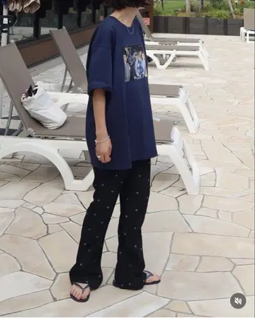 ALMAT T셔츠 네이비